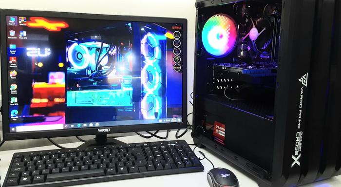 Gambar FULLSET PC GAMING DESIGN EDITING PROCESSOR INTEL |RAM 16GB |VGA 4GB DDR5 128BIT | SSD 120 | WIFI - FULLSET 19inch, 16GB/120GB/VGA dari HBCOM HM2 undefined Tokopedia