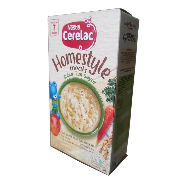 Gambar Cerelac Nestle Homestyle Bubur Bayi - Bubur Tim Sayur dari sayuranhijau undefined Tokopedia