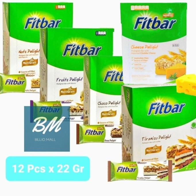 Gambar FITBAR isi 12 Pcs / Fitbar 12 x 22 gr / Fitbar Camilan Diet Sehat - Tiramisu dari niaramadhanishopppp undefined Tokopedia