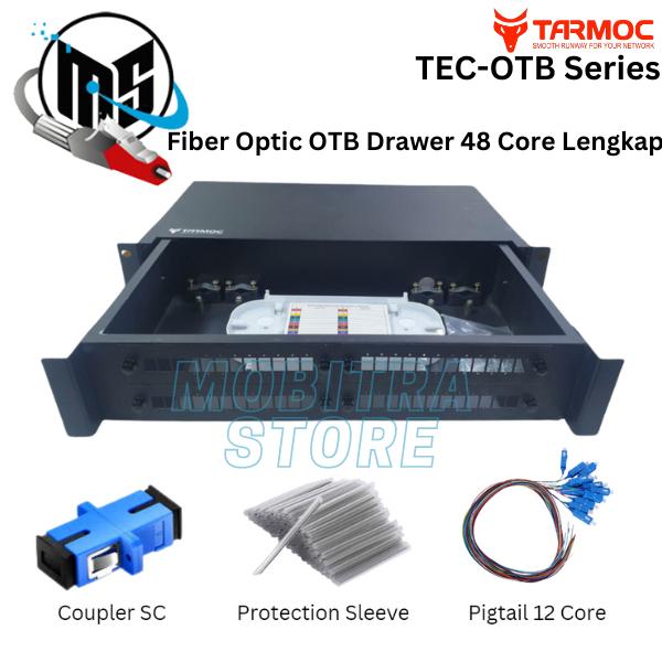 Gambar Fiber Optic OTB 12/24/48 Core SC | Drawer / No Drawer ODF OTB LENGKAP - OTB 48C DRAW dari Mobitra Store undefined Tokopedia