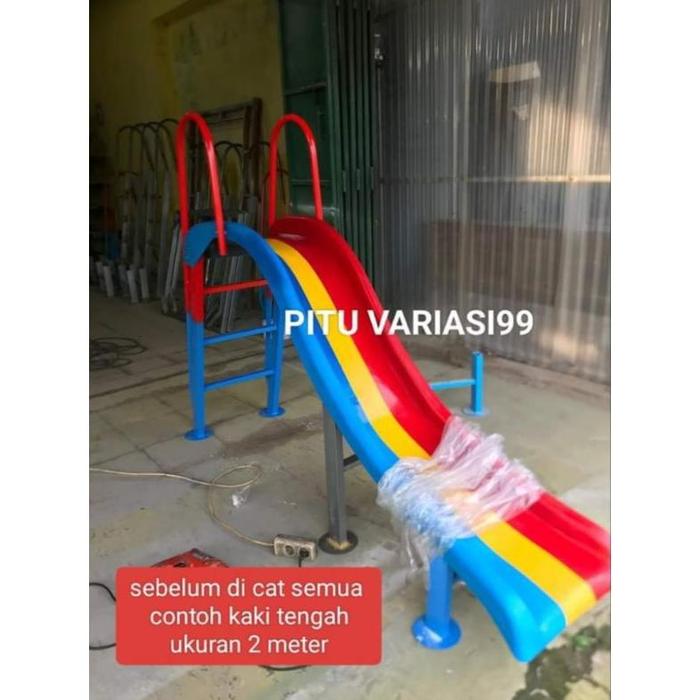 Gambar SELUNCURAN/PEROSOTAN FIBER GLASS DAN TANGGA BAHAN LEBIH TEBAL - Pelangi, 2 meter dari udinstorea undefined Tokopedia