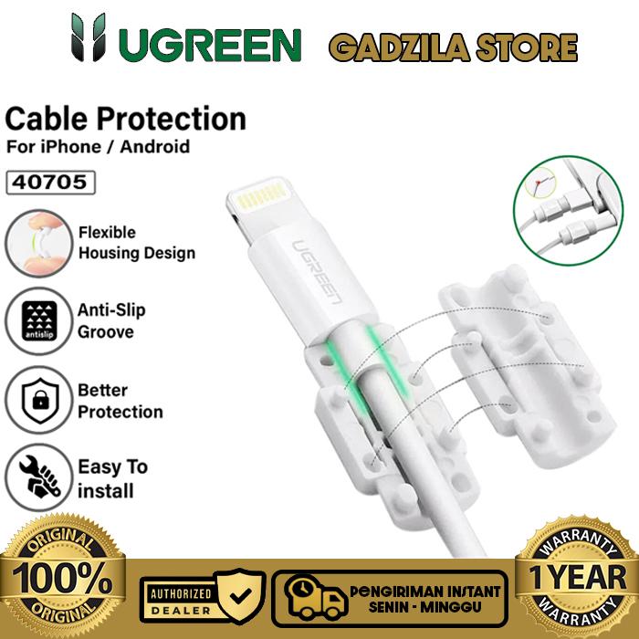 Gambar UGREEN Cable Cord Holder Protector Pelindung Organizer Kabel Data 6pcs dari GADZILA STORE undefined Tokopedia