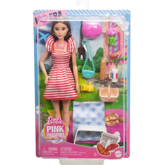 Promo Boneka Barbie Mattel Pink Passport Travel Doll di Mishana Shop  Tokopedia