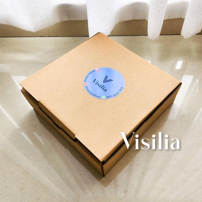 Gambar Packaging Box Gift Kartu Ucapan Tambahan – Box Kemasan Kado Ulang Tahun Kartu Ucapan Wishes Birthday Anniversary Pernikahan Souvenir Packing Cantik Corrugated Die Cut Kotak Kardus Karton Coklat Dus Ultah Super Rapih Cute Free Gratis Bubble Wrap Anti Rusak - Packaging Box dari Visilia Clothing undefined Tokopedia