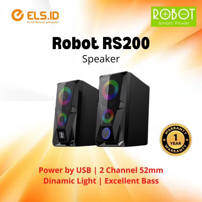Gambar Speaker Robot USB RS200 Excellent Bass dari ELS Computer - Semarang undefined Tokopedia