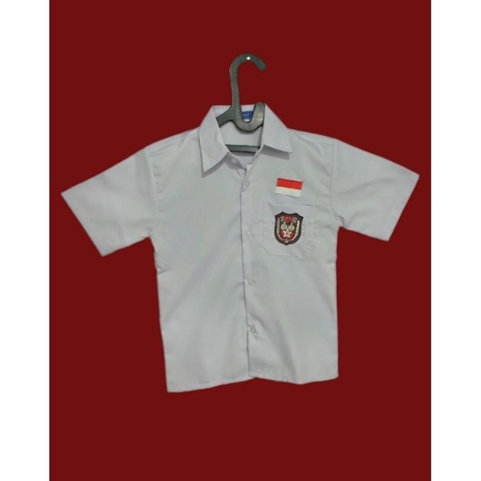 Gambar BAJU SERAGAM SEKOLAH SD PUTIH KELAS 1.2.3.4.5.6 UNTUK LAKI LAKI DAN PEREMPUAN LENGAN PENDEK DAN PANJANG - LENGAN PENDEK, NO 1 dari Gangsar Sdya undefined Tokopedia