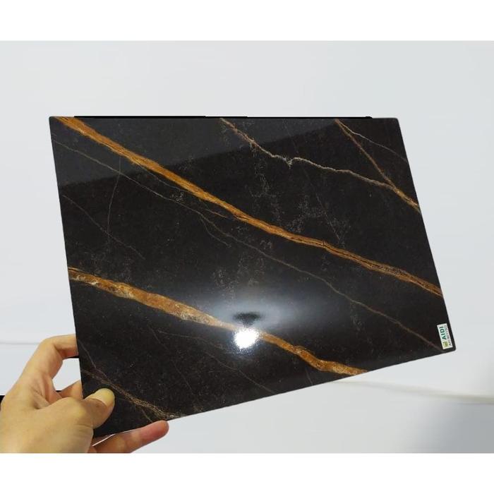 Jual Ah 9011Sg Gold Cloud Marble Hpl Aidi Hpl Marmer Hpl Granit Hitam ...