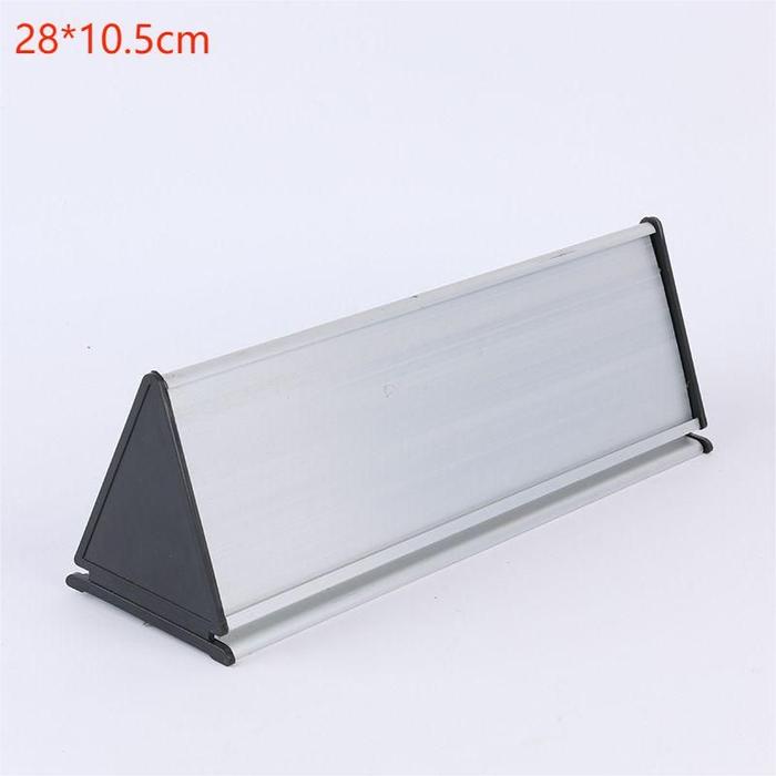 Gambar Papan Nama Dinding Double Sided Papan Nama Ruangan Multifungsi Papan Nama Kantor Name Plate Room - Perak dari Penny-Y undefined Tokopedia