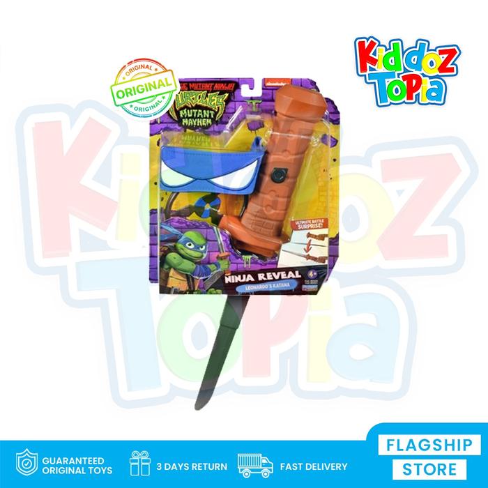 Gambar TMNT MOVIE Teenage Mutant Ninja Turtles Mutant Mayhem Reveal 83520 - Leonardo dari Kiddoztopia Official Store undefined Tokopedia