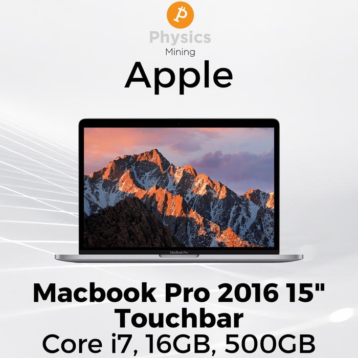 MacBook Pro 15インチ 2016 TouchBar Core i7 MacBookPro2016 15inch