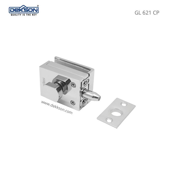 Gambar selot pintu shower Glass Lock Dekkson GL 621 CP & GL 621-1 CP - 621 dari Sumber Glass Aksesoris undefined Tokopedia