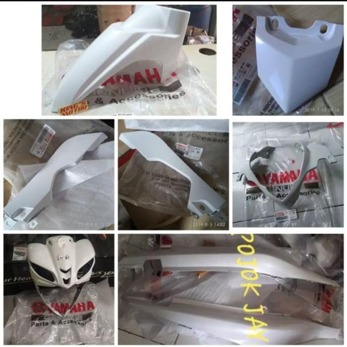 Gambar Cover Full body halus Yamaha Jupiter Z1 Original YGP - Putih dari BAKRI MOTOR undefined 3 Tokopedia