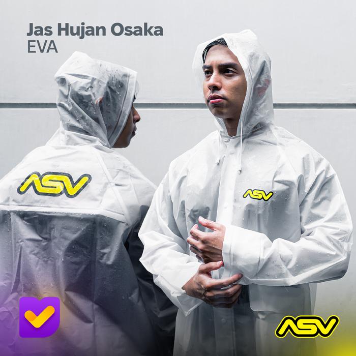 Gambar Jas Hujan Setelan ASV Osaka Bahan EVA - Hitam, XXXL dari GMA Product Series undefined Tokopedia