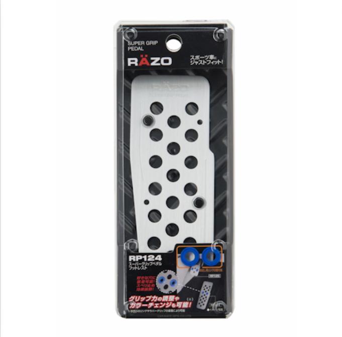 Gambar Carmate Japan  RAZO SUPER GRIP PEDAL AT ( RP122) or MT (RP123) - FOOTRESTO RP124 dari HONEY AUTO undefined Tokopedia
