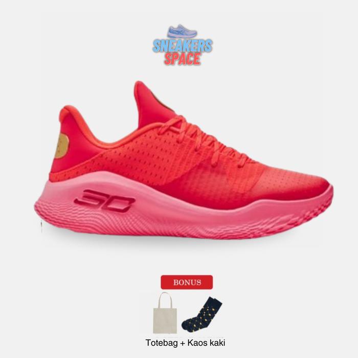 Jual SEPATU BASKET PRIA UNDER ARMOUR CURRY 4 LOW FLOTRO - 40.5 