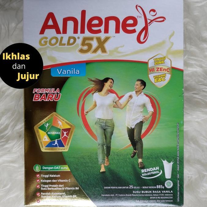 Gambar Anlene Gold Plus 5X 850 Gram Rasa Vanila Susu Bubuk Lansia dari Erina Galery undefined Tokopedia