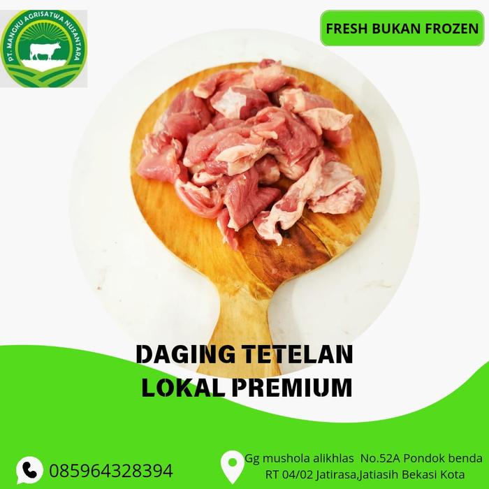 Gambar DAGING TETELAN SAPI LOKAL - 1/2 kg dari TOKO DAGING MANGKU BEEF PREMIUM undefined Tokopedia