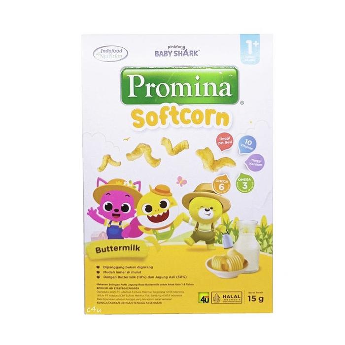 Gambar PROMINA Baby Soft corn Rasa Buttermilk & Strawberry Yogurt 15gr | Crunchies puff Snack Jagung Balita Usia 1+ - Buttermilk, ProminaSoftcron dari Bebekidz undefined Tokopedia