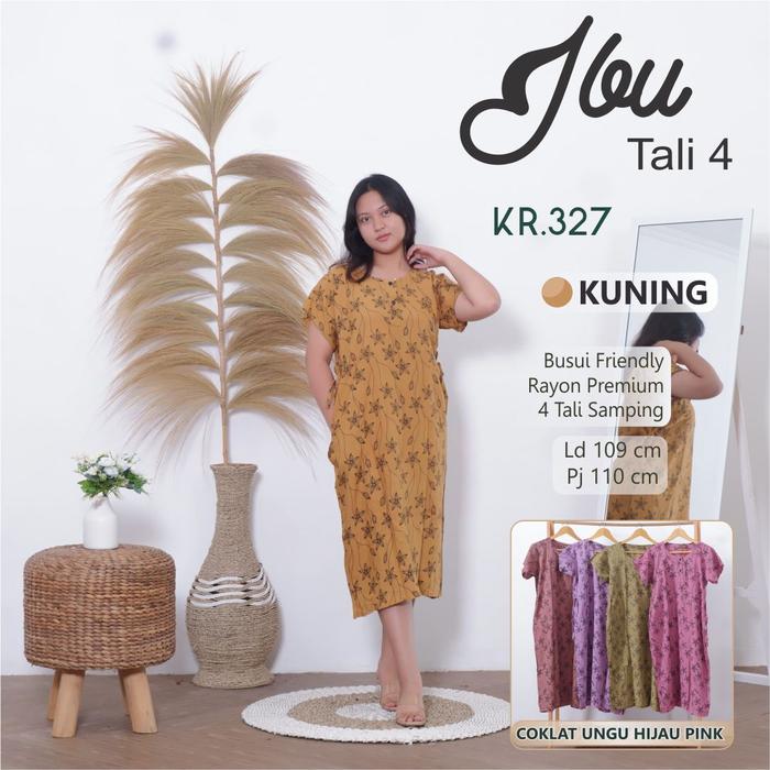 Gambar Daster Ony Tali 4 Bahan Rayon Premium Harga Murah Motif Bunga - m. 331 dari Batik AdaOny undefined Tokopedia