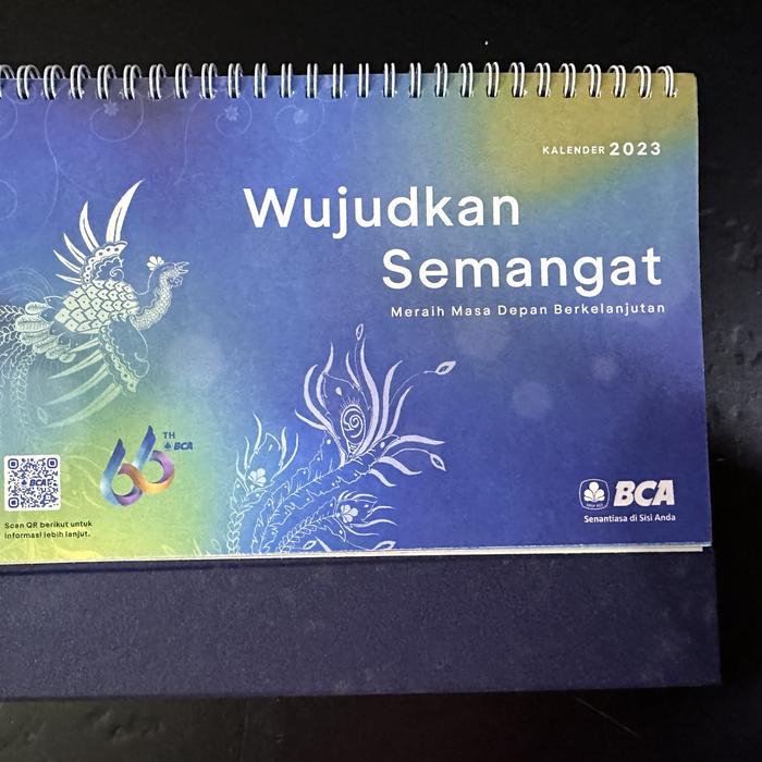Gambar Kalender Meja Bulanan Exclusive BANK BCA / ACA ASURANSI Mewah - BANK BCA 2023 dari Jong Mini Market undefined 5 Tokopedia