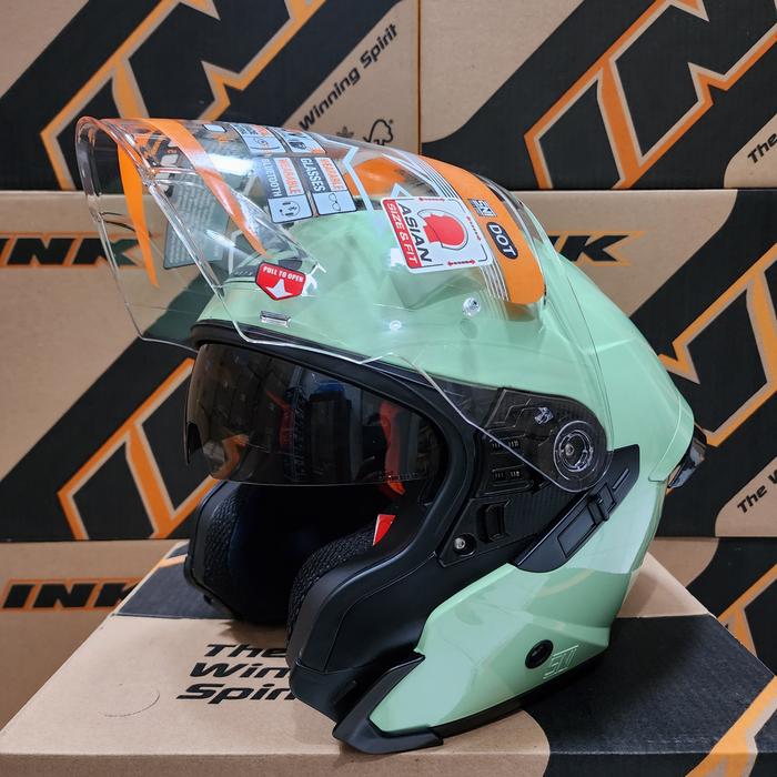 Gambar INK TERRA 2 STEEL BLUE (ORIGINAL) - Steel Blue, M dari all.pusatnya helm undefined Tokopedia