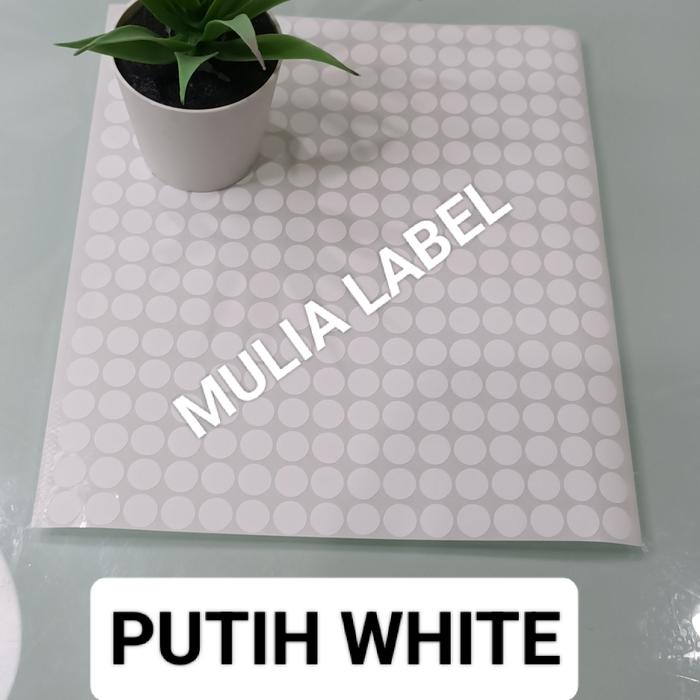 Gambar Label Sticker Warna Bulat 10 mm Hitam Merah Kuning Hijau / Bungkus 5L - Putih dari Mulia Karya MK undefined Tokopedia