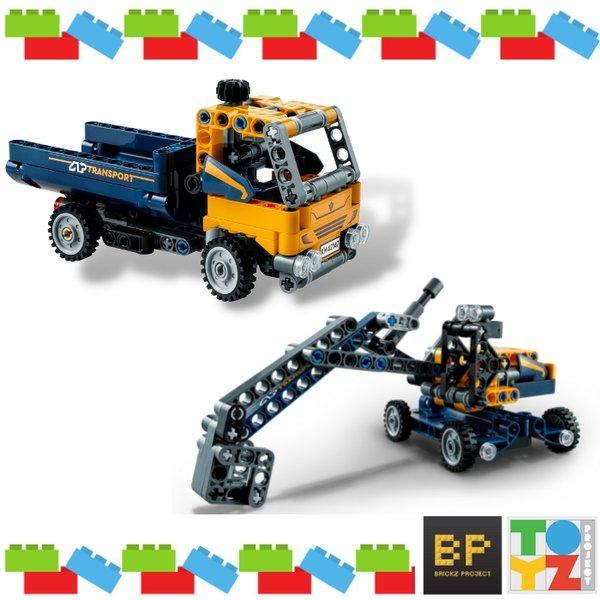 Gambar Lego 42147 Technic - Dump Truck dari Mainan Edukasi 54 Store undefined Tokopedia