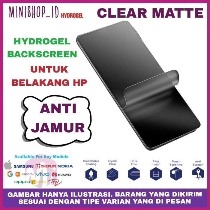 Gambar OPPO RENO 12 PRO 5G ANTI GORES GLOSSY MATTE BLUE DIAMOND HYDRO BACK - BACK MATTE dari MINISHOP OFFICIAL undefined Tokopedia