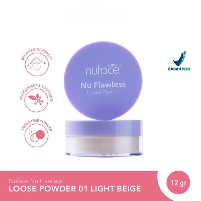 Gambar Nuface Loose Powder Light Beige /Medium Beige /Warm Beige - 01 Light Beige dari ElysiaIndonesia undefined Tokopedia
