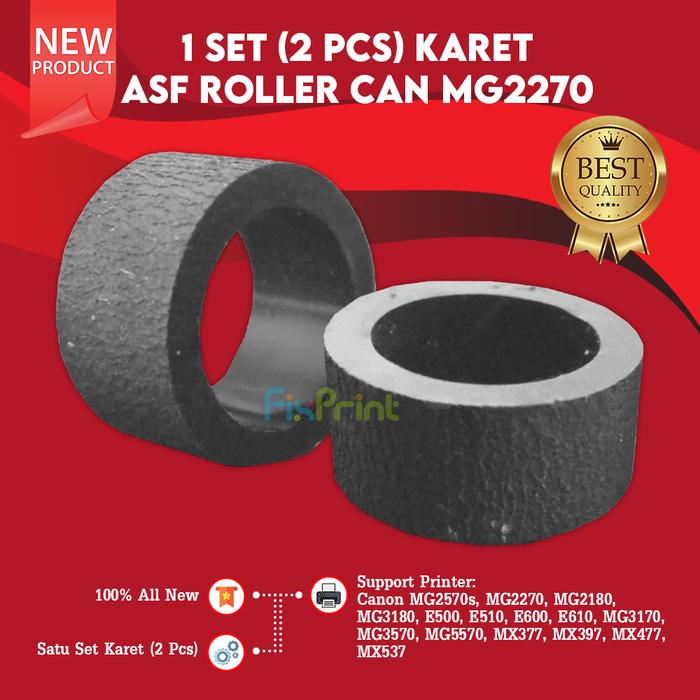 Gambar Pick Up Roller ASF Karet Printer MG2270 E500 E510 E600 E610 ASF MX397 - Karet Only dari FixPrint Plus undefined Tokopedia