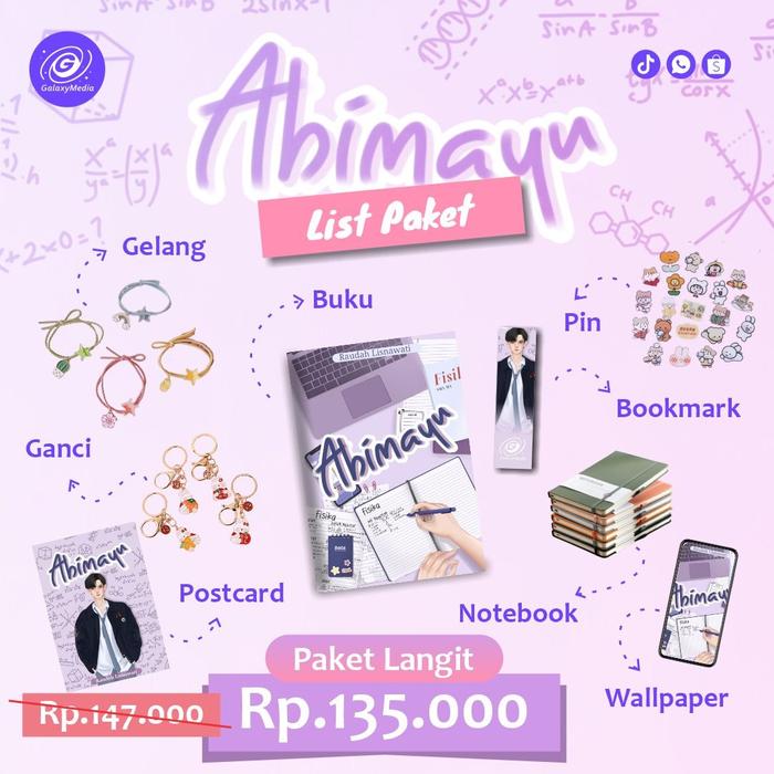 Gambar Pre Order - Buku Novel - Abimayu - Raudah Lisnawati - Penerbit Galaxy - Bumifiksi - (31 Jul - 13 Ags 2024) - LANGIT dari Bumi Fiksi Makassar undefined Tokopedia