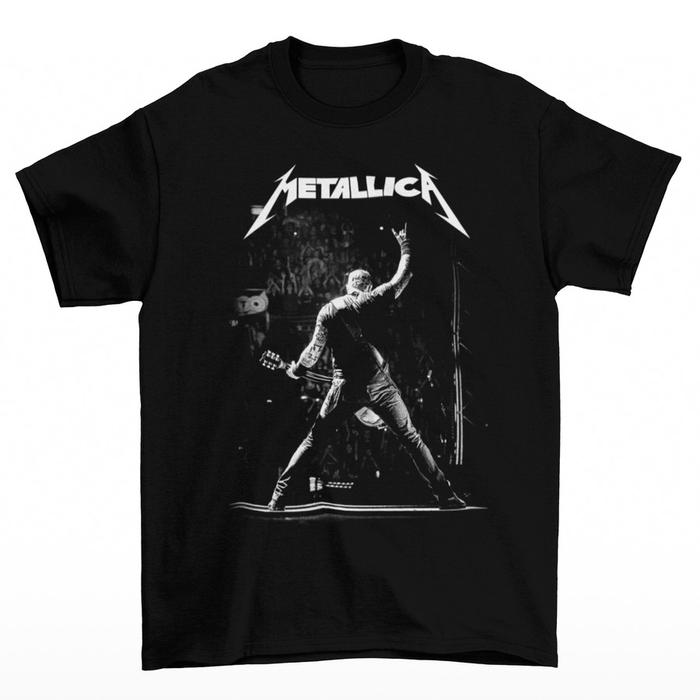 Gambar TOMOINC Tshirt baju kaos band metallica vol 02 - HETFIELD STAGE, S dari Tomoinc Store undefined Tokopedia