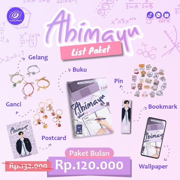Gambar Pre Order - Buku Novel - Abimayu - Raudah Lisnawati - Penerbit Galaxy - Bumifiksi - (31 Jul - 13 Ags 2024) - BULAN dari Bumi Fiksi Makassar undefined Tokopedia