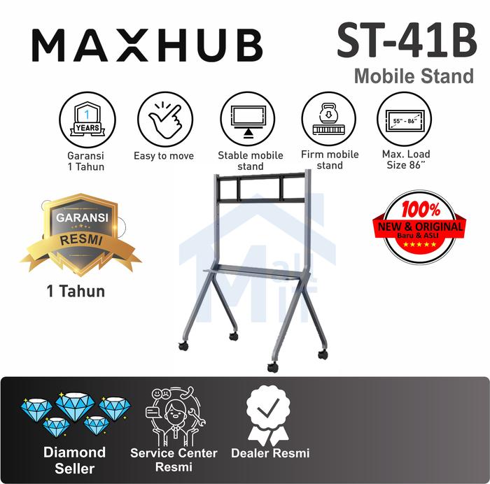 Promo MAXHUB Interactive Flat Panel IFP E30 Series E6530 E7530 E8630 ...