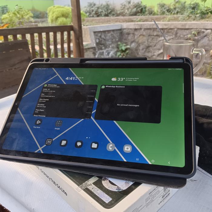 Jual Tablet Samsung S6 Lite Pen Dus Charger Kudus
