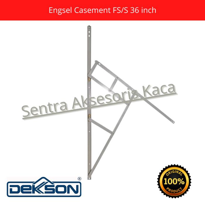 Jual Engsel Jendela Casement Dekkson/Friction Stay FS S/S - 36 inch ...