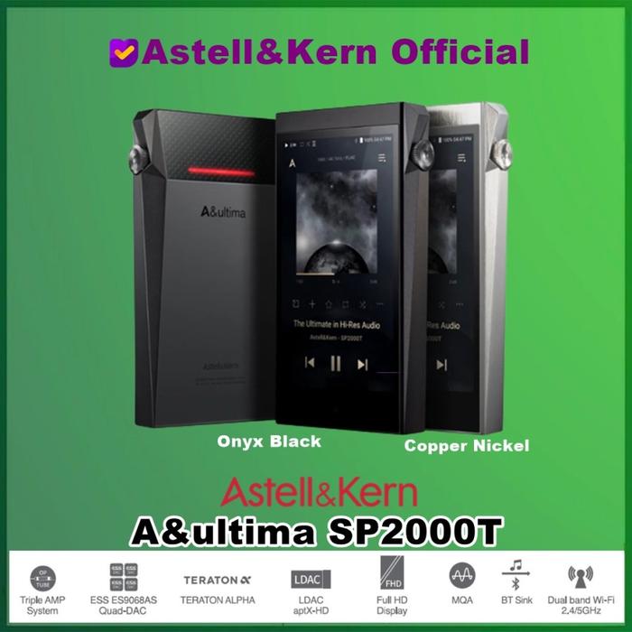 Gambar Astell & Kern A&ultima AK SP3000T SP3000 T SP 3000 SP 3000T DAP Music Player Vacum Tube Digital Audio Player - SP2000T dari Officiall Brands undefined Tokopedia