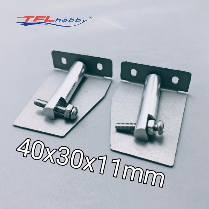 Gambar Rc Boat Trimtab or Trim Tab for Vhull up to 80cm 30mm to 38mm - 40x30x11 dari 4ngelshop undefined Tokopedia