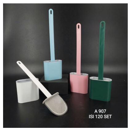 Gambar Sikat WC Silikon Pembersi Toilet - BTK LIDAH ACAK dari LIVESHOP110 undefined Tokopedia