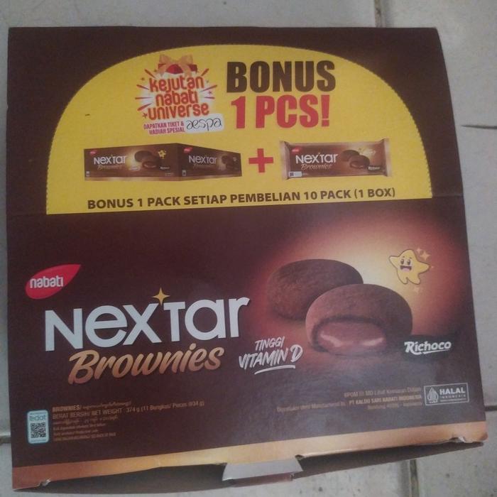 Gambar Nextar Brownies sebox isi 11pcs dari TOKO OBAT OCES undefined Tokopedia