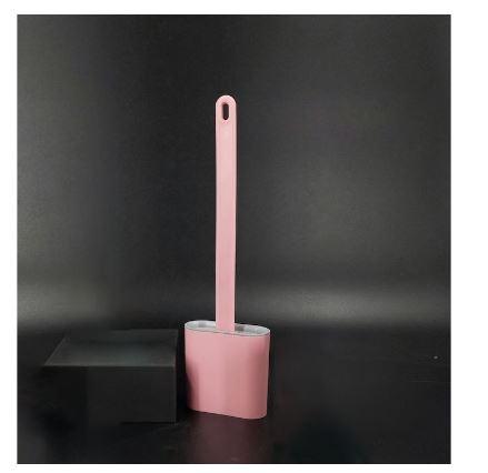 Gambar Sikat WC Silikon Pembersi Toilet -  BTK LIDAH PINK dari LIVESHOP110 undefined Tokopedia