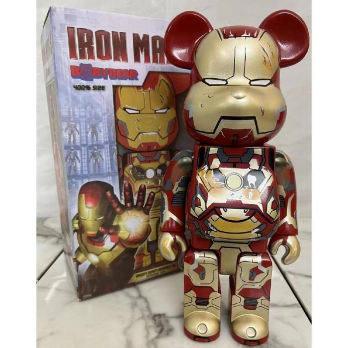 Gambar ** Patung Kaws Superhero Comic / Bearbrick Horoes Figure EB Home 1191 ** - Iron Man (D) dari EVENT GALORE undefined Tokopedia