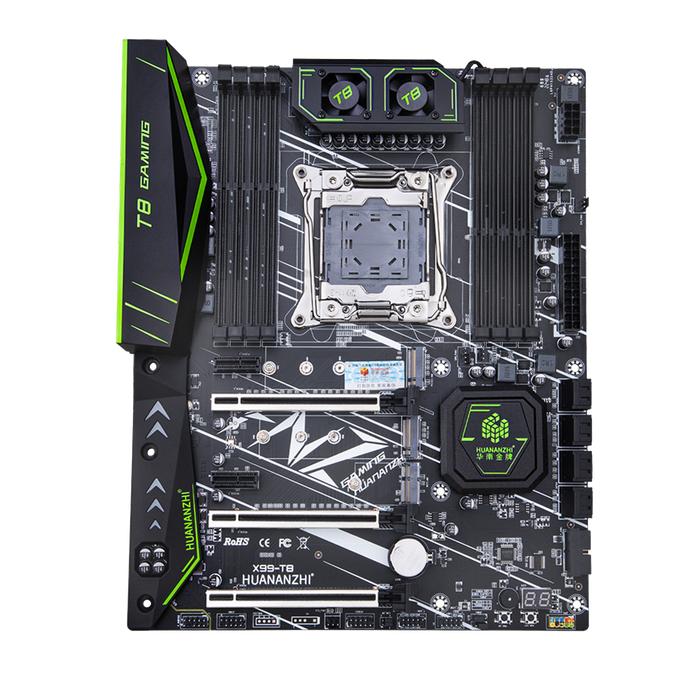 Gambar HUANANZHI x99 F8 motherboard lga 2011-3 untuk xeon e5 v3 v4 - X99-T8 dari 3zero tech undefined Tokopedia