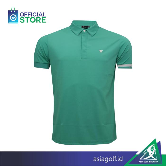 Gambar T Shirt Golf Teetimes TT 2411 | Golf | Kaos Golf - Green, M dari Asia Golf Indonesia undefined Tokopedia