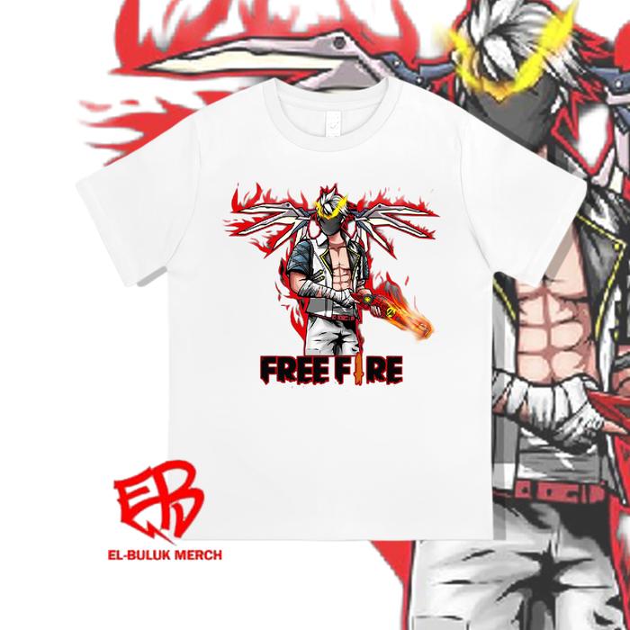 Gambar kaos anak kaos freefire SG OPM Tas Sayap - Putih, M dari Bandungkids03 undefined Tokopedia