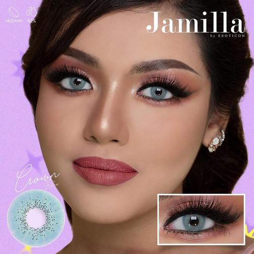 Gambar SOFTLENS X2 JAMILLA BY EXOTICON 14.5 MM ( NORMAL ) - JAMILLA SNOW, -3.00 dari LookShop undefined 5 Tokopedia