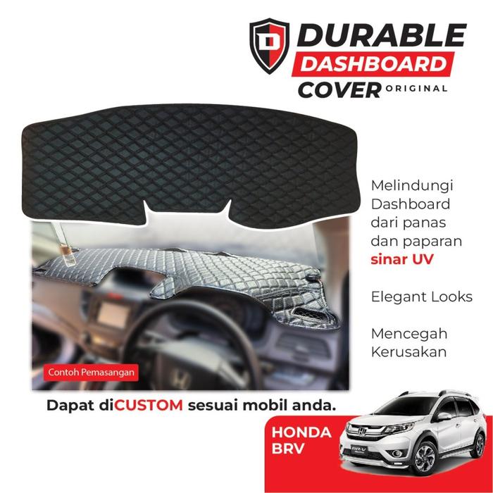 Gambar Cover Dashboard Mobil Durable Honda HRV BRV Brio WRV - Honda BRV 2023, Hitam Full dari Durable Indonesia undefined Tokopedia
