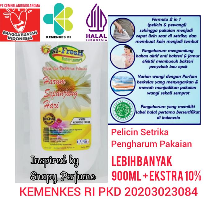 Gambar pelicin dan pewangi freshly parfum baju pakaian super laundry loundry - PUTIH FRESH dari warung wangi by fatema undefined Tokopedia