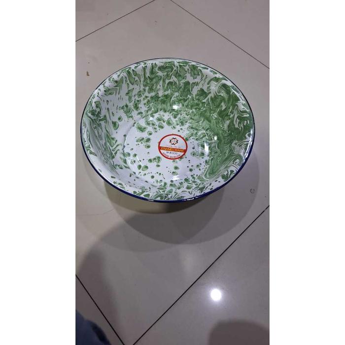 Gambar Baskom Jadul Blirik / Mangkok Jadul Blirik JUMBO Vintage - 30CM dari SCSupermarket undefined Tokopedia