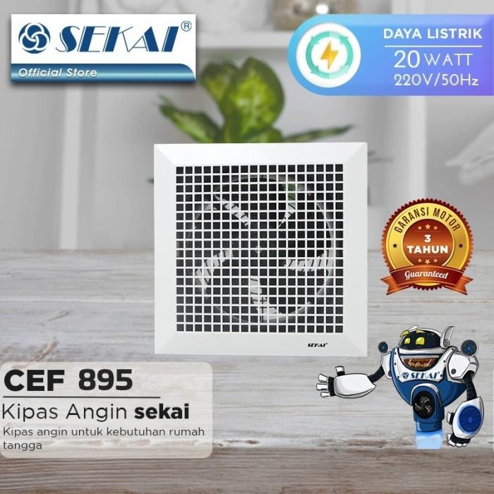 Gambar Exhaust Fan Ceiling Sekai Exhaust plafon 12 inch CEF 1295 CEF1295 - CEF895(8inc) dari amac electronic store undefined Tokopedia